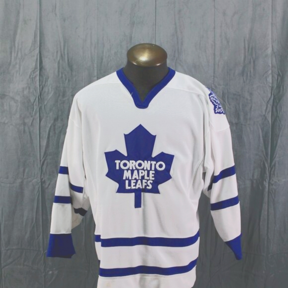 Toronto Maple Leafs Jersey (VTG) - Home White by Pro Player - Men's Medium